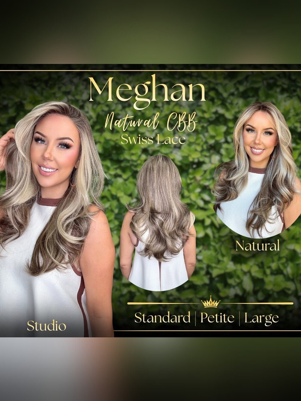 Chelsey Smith Crowns Meghan Natural CBB Swiss lace Petite